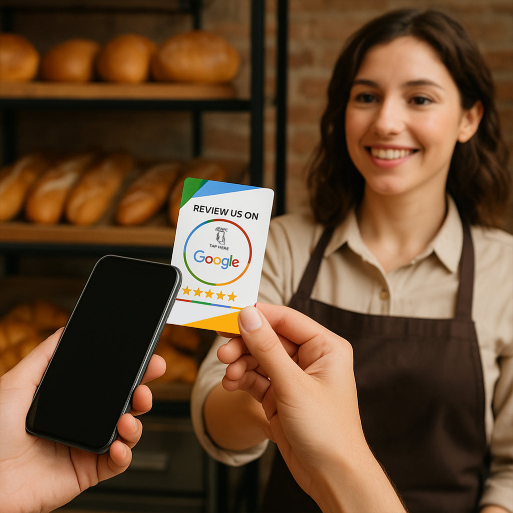 Smart Google Review Invitation Card