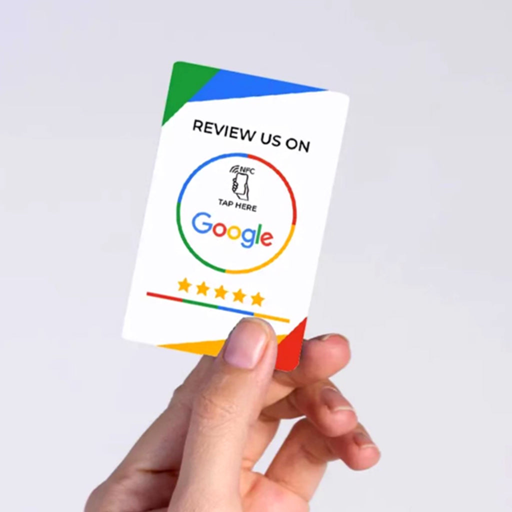 Smart Google Review Invitation Card