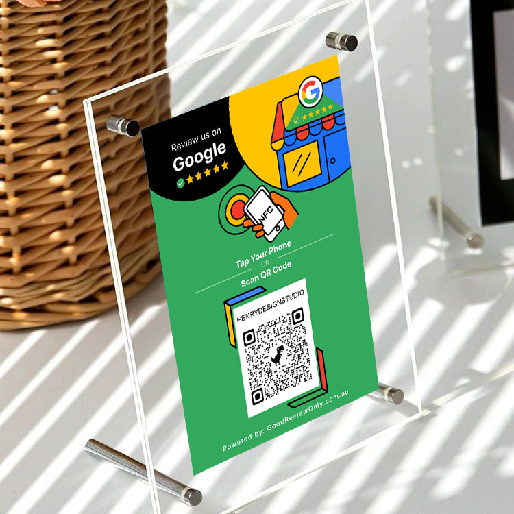 Smart Google Review Invitation Card – Build Trust & Boost Positive Feedback