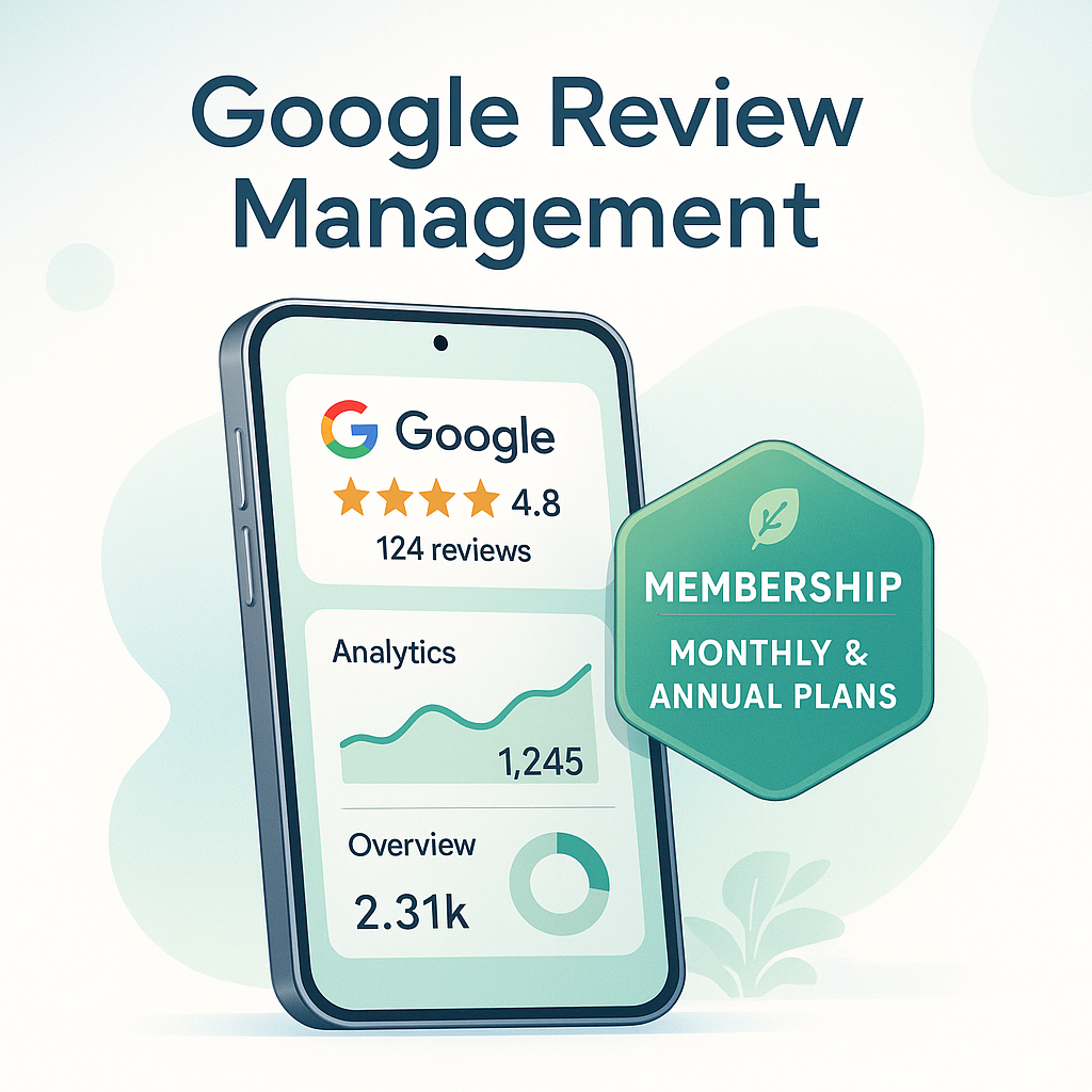 Google Review Management Membership